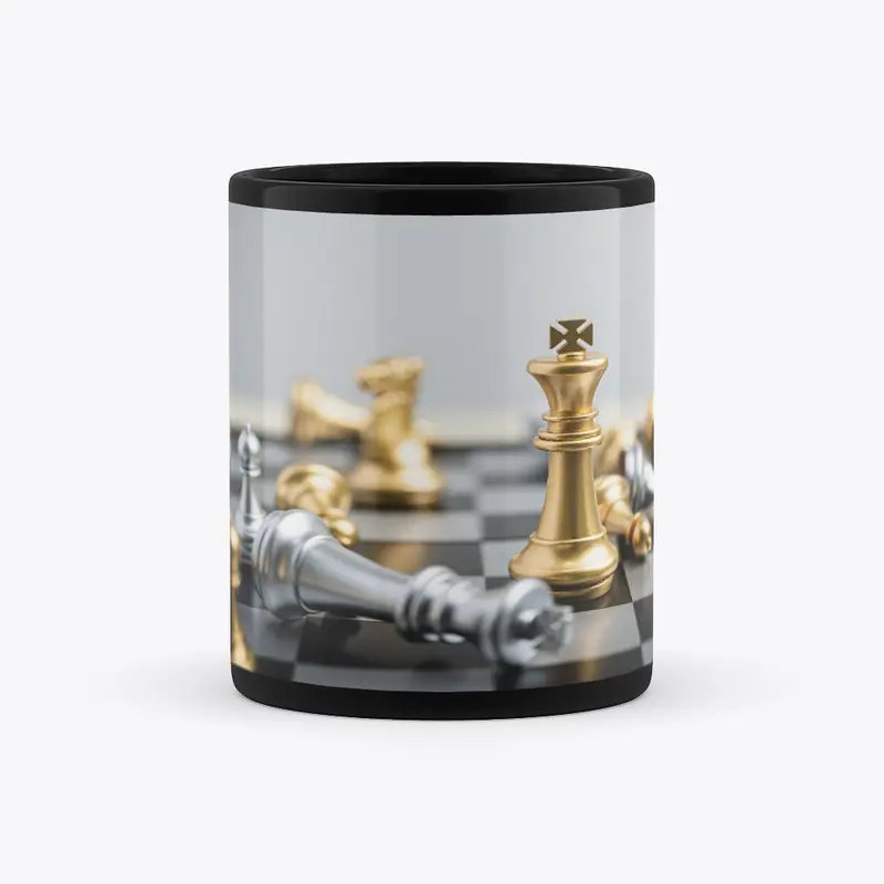 Black Mug Checkmate